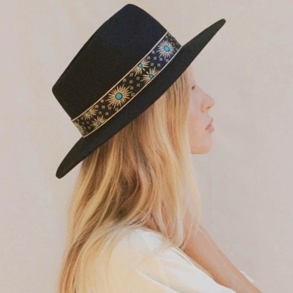 NWT Lack of Color Phoenix Vintage Ribbon Fedora - Picture 3 of 16